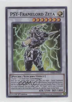 PSY-Framelord Zeta (SR) 1st Ed. YuGiOh High-Speed Riders #HSRD-EN034 - Image 1