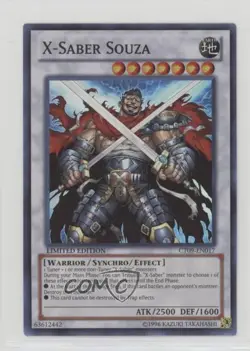 Super Rare - X-Saber Souza Limited Edition YuGiOh Collectors Tins Series 9 - Image 1