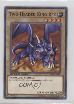 Two-Headed King Rex YuGiOh Speed Duel: Demo Deck 2020 #DEM6-EN005 - Image 1