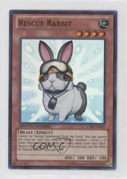Super Rare - Rescue Rabbit Limited Edition YuGiOh Collectors Tins Series 9 - Image 1