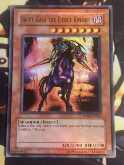 Yugioh: Swift Gaia The Fierce Knight - RP02-EN085 - Ultra Rare - MP - Image 1