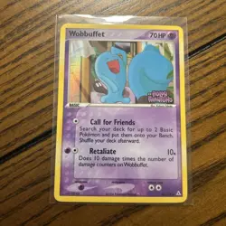 Pokemon Card - Wobbuffet - Ex Holon Phantoms - Stamped Holo - 56/110 - NM-LP - Image 1