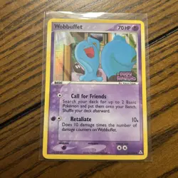Pokemon Card - Wobbuffet - Ex Holon Phantoms - Stamped Holo - 56/110 - NM-LP - Image 3