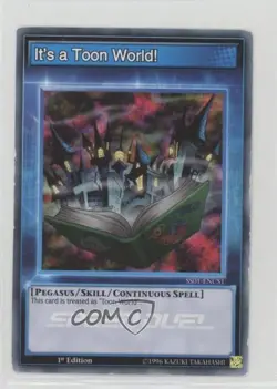 Toon World 1st Ed. YuGiOh Speed Duel: Destiny Masters #SS01-ENC12 - Image 1