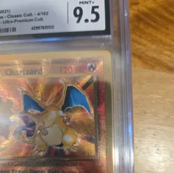 Charizard celebrations metal 4/102 card CGC 9.5 Mint Plus - Image 4