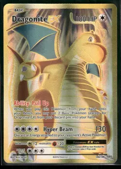 Dragonite EX - 106/108 - Pokemon Evolutions XY Full Art Ultra Rare Card NM - Image 1
