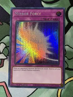 Mirror Force Secret Pharaoh's Rare MAMA-EN115 Magnificent Mavens Yugioh Yu Gi Oh - Image 1