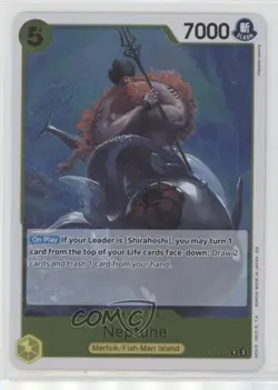 2025 One Piece Card Game: A Fist of Divine Speed OP11 R Neptune #OP11-108 - Image 1