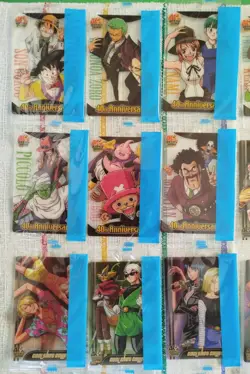 Dragon Ball One Piece Card 40th weekly Jump Morinaga Wafer 30/30 Full Set - Image 2