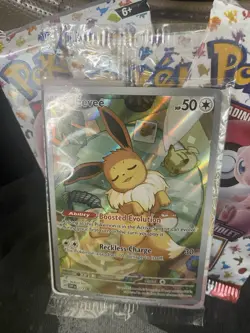 Pokemon Cards Scarlet Violet 151 and Eevee Promo Card - Image 2