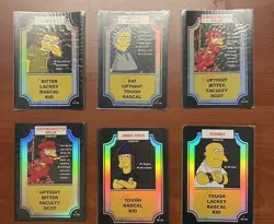 The Simpsons TCG Set Of 27 Foils - WOTC Trading Card Game #4 - Image 2