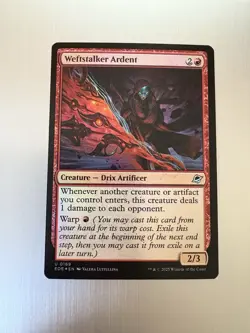 Weftstalker Ardent - 169 - MTG: Edge of Eternities - Uncommon - FOIL - Image 1