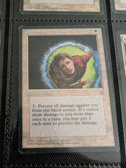 Circle of Protection: Black | MtG Magic Ice Age | English | Lightly Played (G) - Image 1