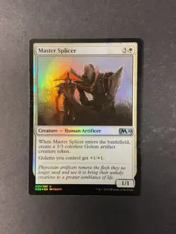 Master Splicer - Foil - M20 - Core Set 2020- Magic the Gathering - MTG - Image 1