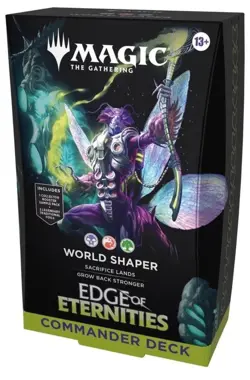 MTG Edge of Eternities WORLD SHAPER Commander Deck NEW - Image 1