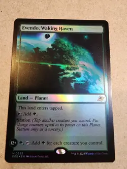 Evendo, Waking Haven - #253 Foil - Edge of Eternities - Mtg - Image 1