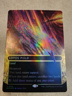 Lotus Field - #23 Foil (Borderless) Edge of Eternities: Stellar Sights - Mtg - Image 1