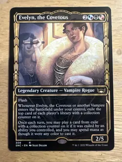 MTG TCG: Evelyn, The Covetous 306, (Showcase) Streets of New Capenna - Image 1