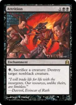 [1x] Attrition - Near Mint, English - Commander 2011 MTG Magic - Image 1