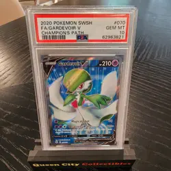 GARDEVOIR V - PSA 10 - 2020 POKEMON SWSH CHAMPION'S PATH - #070 - Image 1