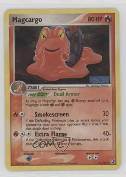 Magcargo Reverse Foil Pokemon EX Unseen Forces #41 2005 - Image 1