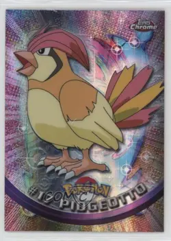 Pidgeotto Spectra-Chrome Topps Chrome Pokemon TV Animation Edition #17 2000 - Image 1