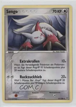 Zangoose German Pokemon EX Emerald #21 2005 - Image 1