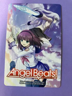 Anime Angels Beats Playing Card Visual Art Irie Miyuki 5 of Diamonds 2010 Japan - Image 4