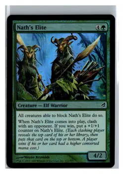 MTG Magic the Gathering Card - FOIL Nath's Elite - Lorwyn - Common - Image 1