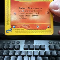 Pokemon Card - Vulpix Aquapolis 116/147 Common - Image 3