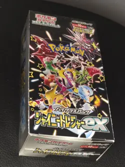 OPEN WITH HOLOS AND BULK Pokemon Card Shiny Treasure ex Booster Box Jap - Image 1