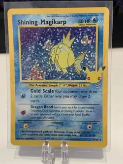 Pokemon TCG Shining Magikarp Celebrations Holo Card (66/64) - Image 1