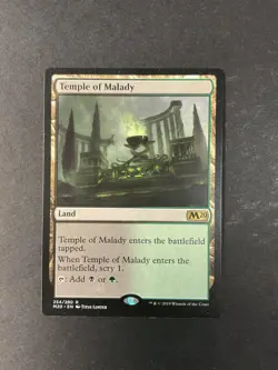 Temple of Malady - M20 - Core Set 2020- Magic the Gathering - MTG - Image 1