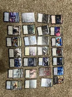 90+ MTG Final Fantasy Borderless Regular Rares. Sephiroth, Cid, Lighting + More - Image 3