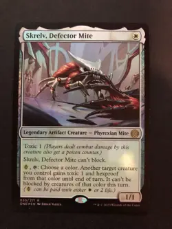 MTG Skrelv, Defector Mite Phyrexia All Will Be One Foil LP - Image 1