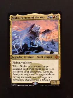 MTG - SHIKO, PARAGON OF THE WAY - Tarkir Dragonstorm - Image 1