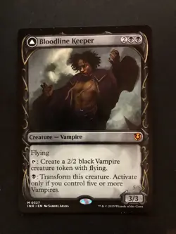 Mtg Bloodline Keeper / Lord of Lineage Showcase Mythic Innistrad Remastered MTG - Image 1