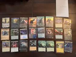 mtg foil lot Secret Lair Cards And Others - Image 1