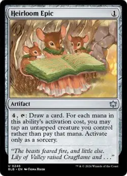 Heirloom Epic Bloomburrow MTG Magic - Image 1