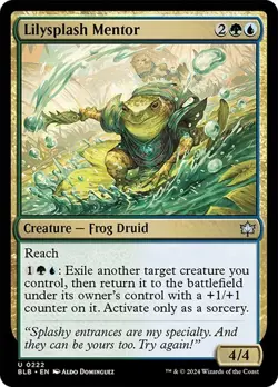 Lilysplash Mentor Bloomburrow MTG Magic - Image 1