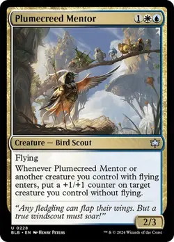 Plumecreed Mentor Bloomburrow MTG Magic - Image 1