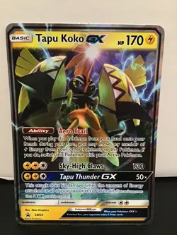 Tapu Koko GX SM33 Pokemon Black Star Promo Holo - Image 1
