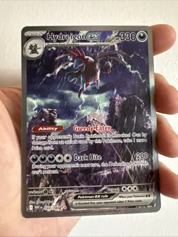 2025 Pokemon TCG Hydreigon EX SIR Illustration Rare 169/086 SV: WHITE FLARE - Image 3