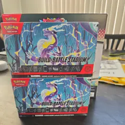 Pokemon TCG Scarlet And Violet Base Build And Battle Stadium Lot Of 2 New/Sealed - Image 1