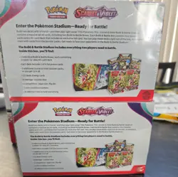 Pokemon TCG Scarlet And Violet Base Build And Battle Stadium Lot Of 2 New/Sealed - Image 3