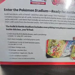 Pokemon TCG Scarlet And Violet Base Build And Battle Stadium Lot Of 2 New/Sealed - Image 4