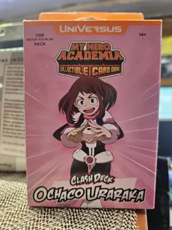 Universus My Hero Academia Collectible Card Game Clash Deck Ochaco Uraraka - Image 1