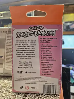 Universus My Hero Academia Collectible Card Game Clash Deck Ochaco Uraraka - Image 2