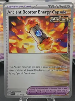 Ancient Booster Energy Capsule 159/182 Sv04: Paradox Rift Regular - Pokemon - NM - Image 1