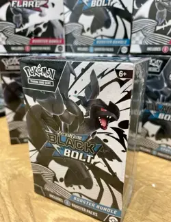 Pokemon Black Bolt and White Flare Booster Bundle Set of 2 Sealed New - Image 5